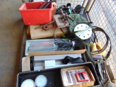 1x Stillage Track Tools, Straps, Rollers etc