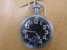 RARE 0552 WALTHAM NINE JEWEL R/ NAVY DECK WATCH NON LUMINOUS ISSUED TO NUCLEAR SUBMARINES NATO MARKS