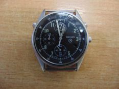 Seiko Gen 2 (date adjust) RAF Tornado Force Issue Pilots Chrono Nato Marks, Date 1997, S/No 1944