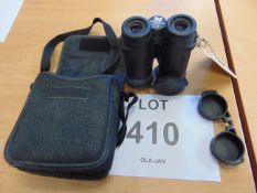 Pyser-Sgi E8x42 RM Latest British Army Binos Water Proof Nato Markings NSN c/w case and Lens Covers