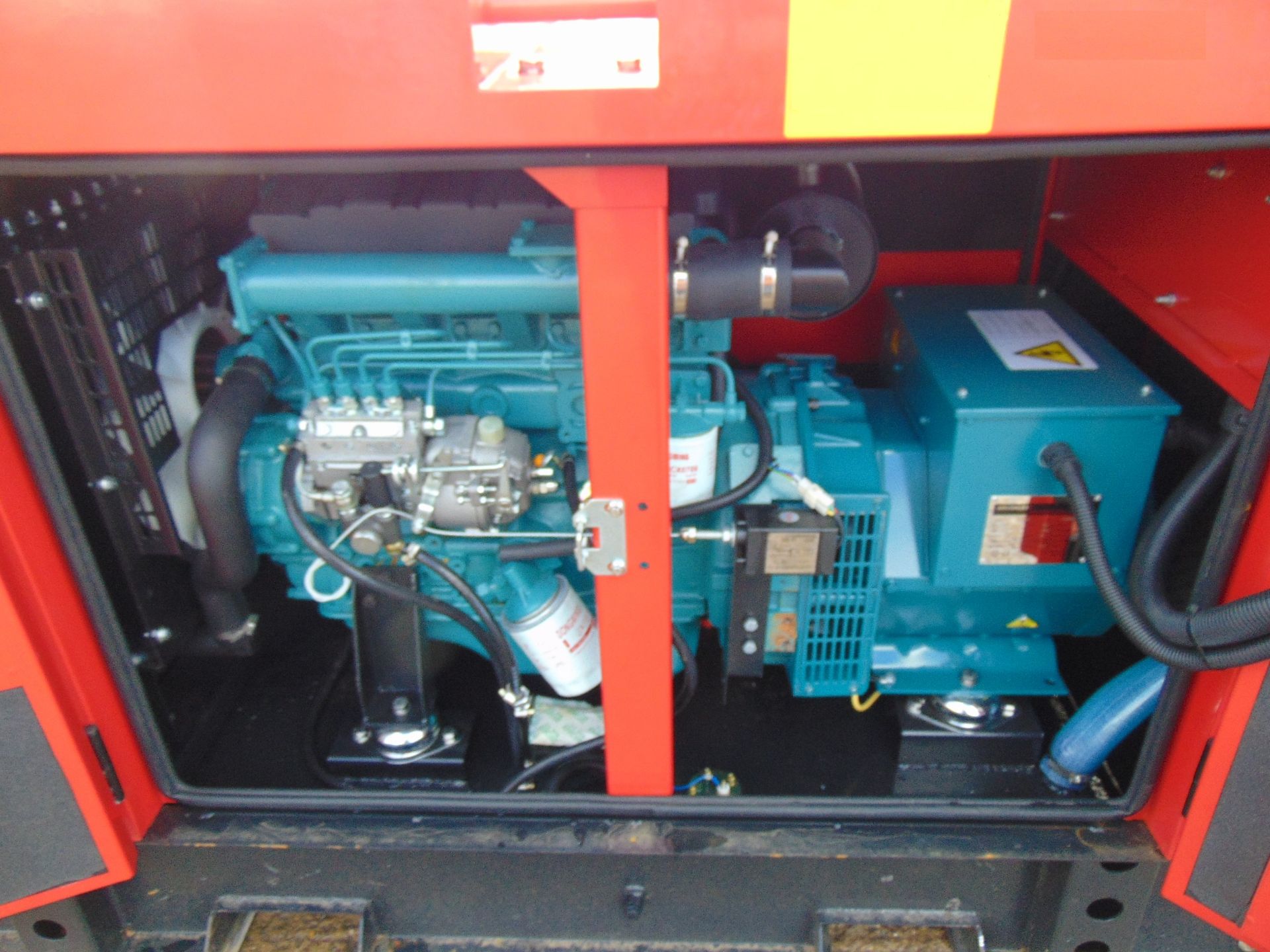 **NEW UNUSED 2022 25 KVA 3 Phase Silent Diesel Generator Set** - Image 11 of 18