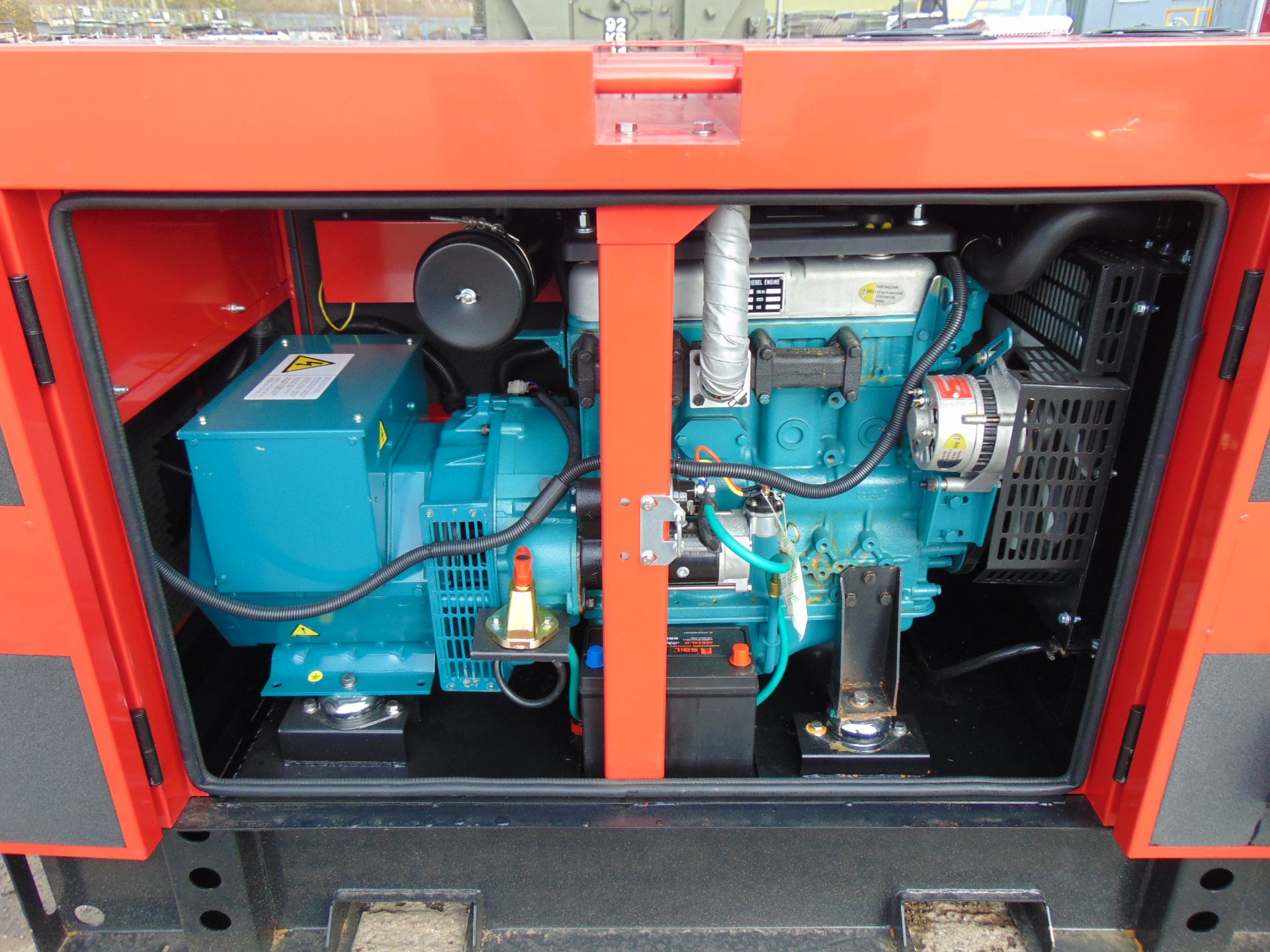 **NEW UNUSED 2022 25 KVA 3 Phase Silent Diesel Generator Set** - Image 14 of 18