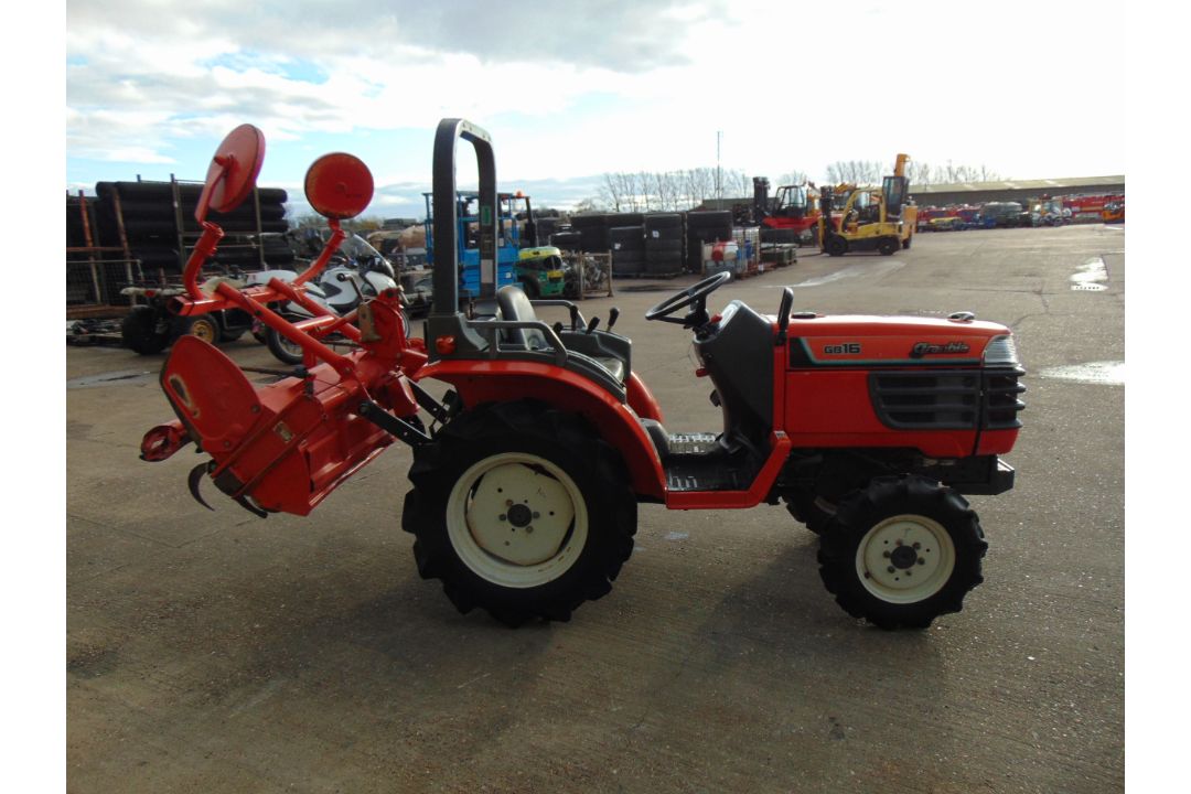 Kubota Granbia GB16 4x4 Diesel Compact Tractor c/w Rotovator ONLY 467 HOURS! - Image 6 of 24