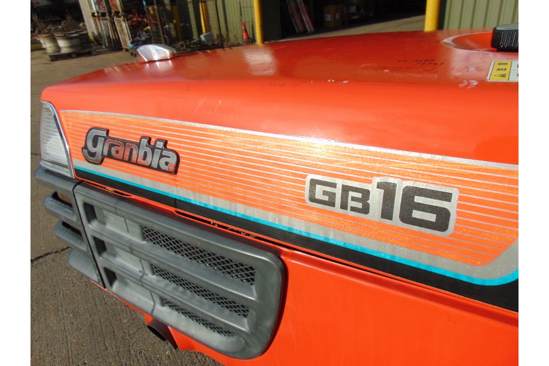 Kubota Granbia GB16 4x4 Diesel Compact Tractor c/w Rotovator ONLY 467 HOURS! - Image 21 of 24