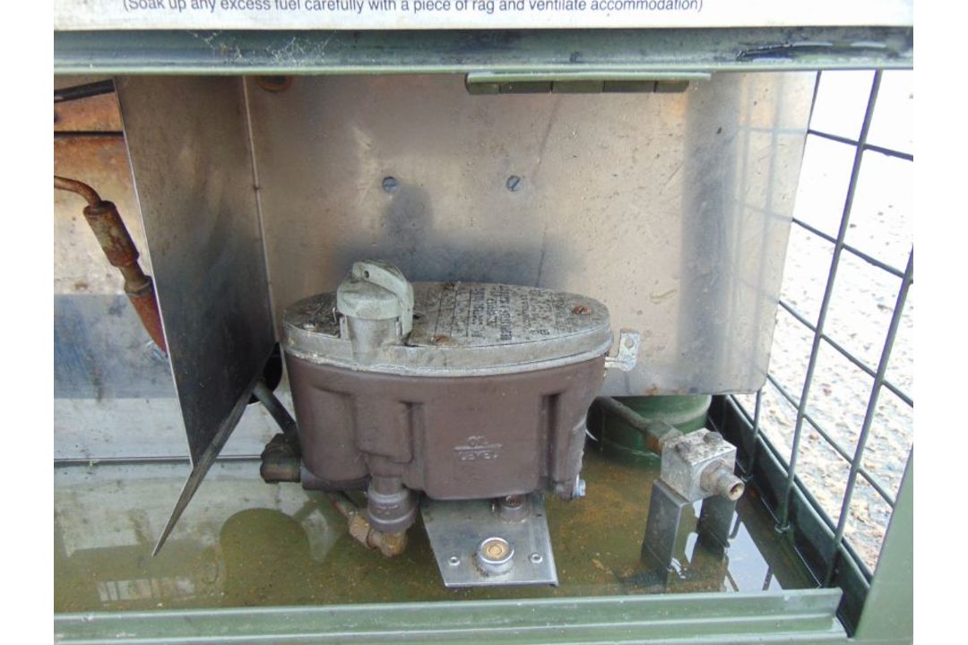 Ex MOD GHSIII Tent Garage Workshop Diesel Heater - Image 4 of 7