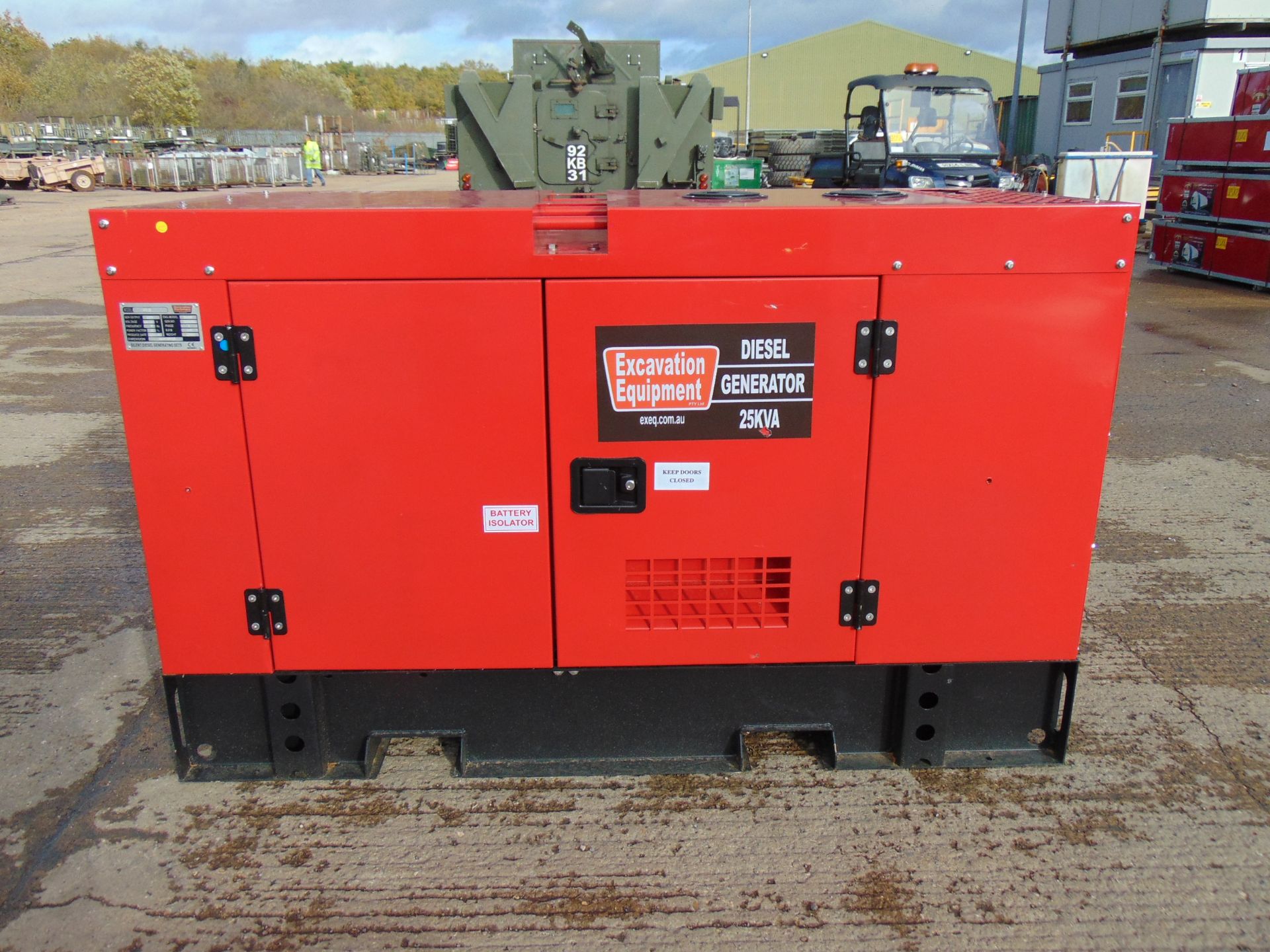 **NEW UNUSED 2022 25 KVA 3 Phase Silent Diesel Generator Set** - Image 6 of 18
