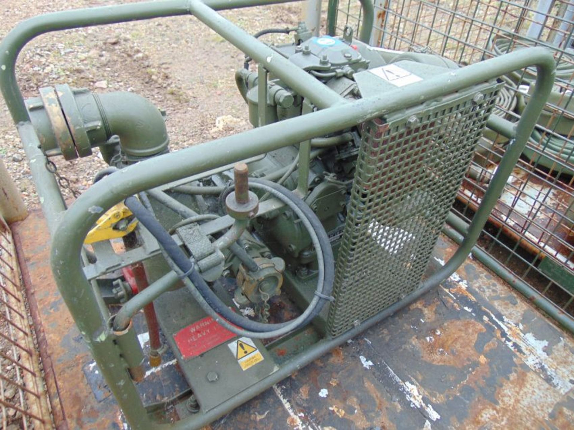 Lister Diesel Gilkes water Pump from MoD - Image 5 of 8
