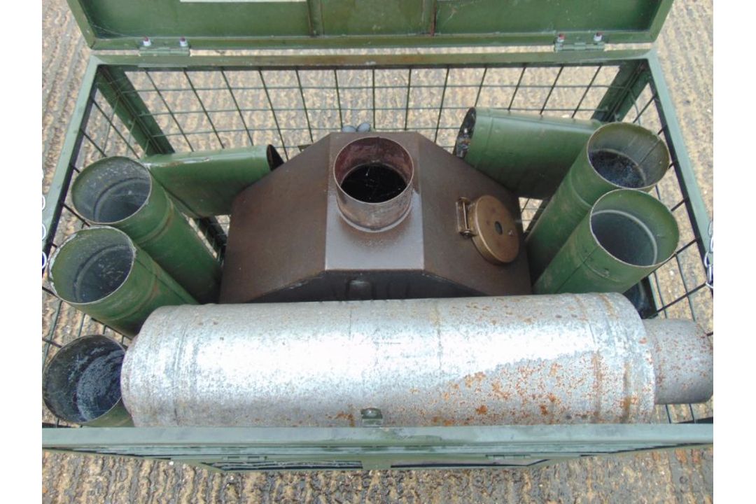 Ex MOD GHSIII Tent Garage Workshop Diesel Heater - Image 3 of 7