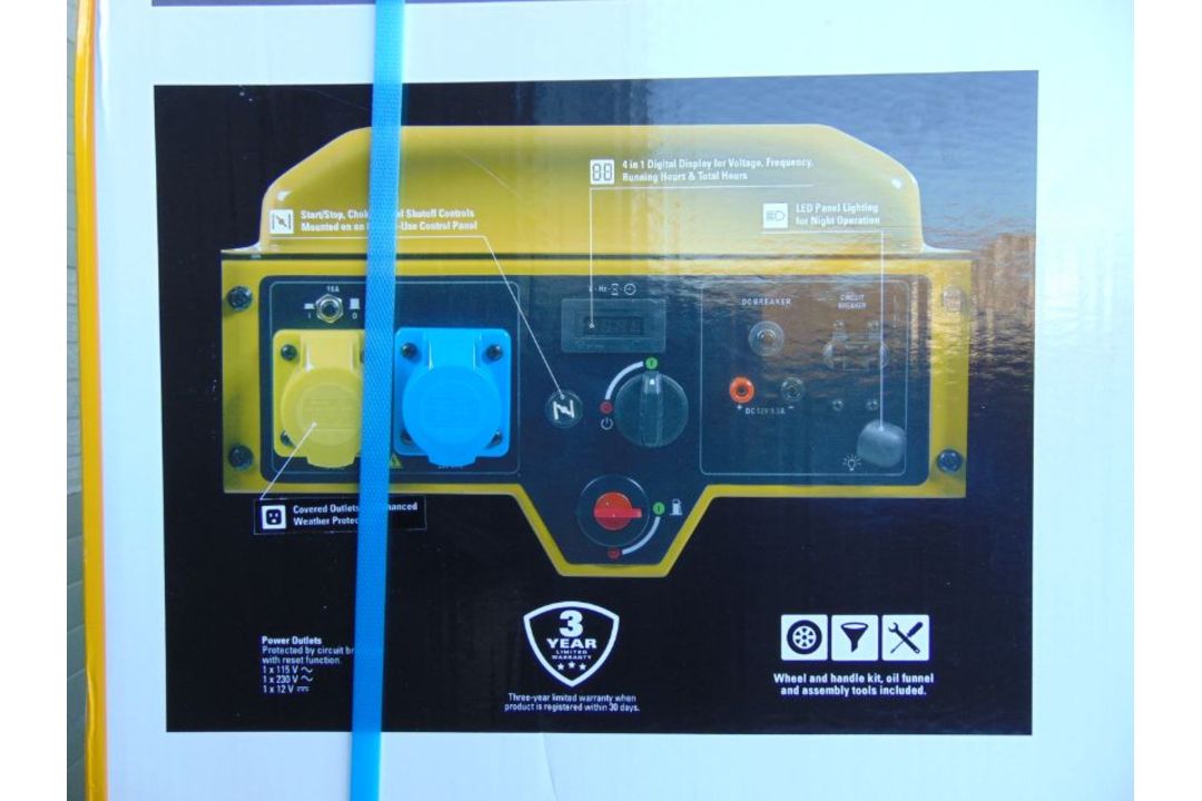 10x UNISSUED Caterpillar RP2500 Industrial Petrol Generator Sets - Image 4 of 6
