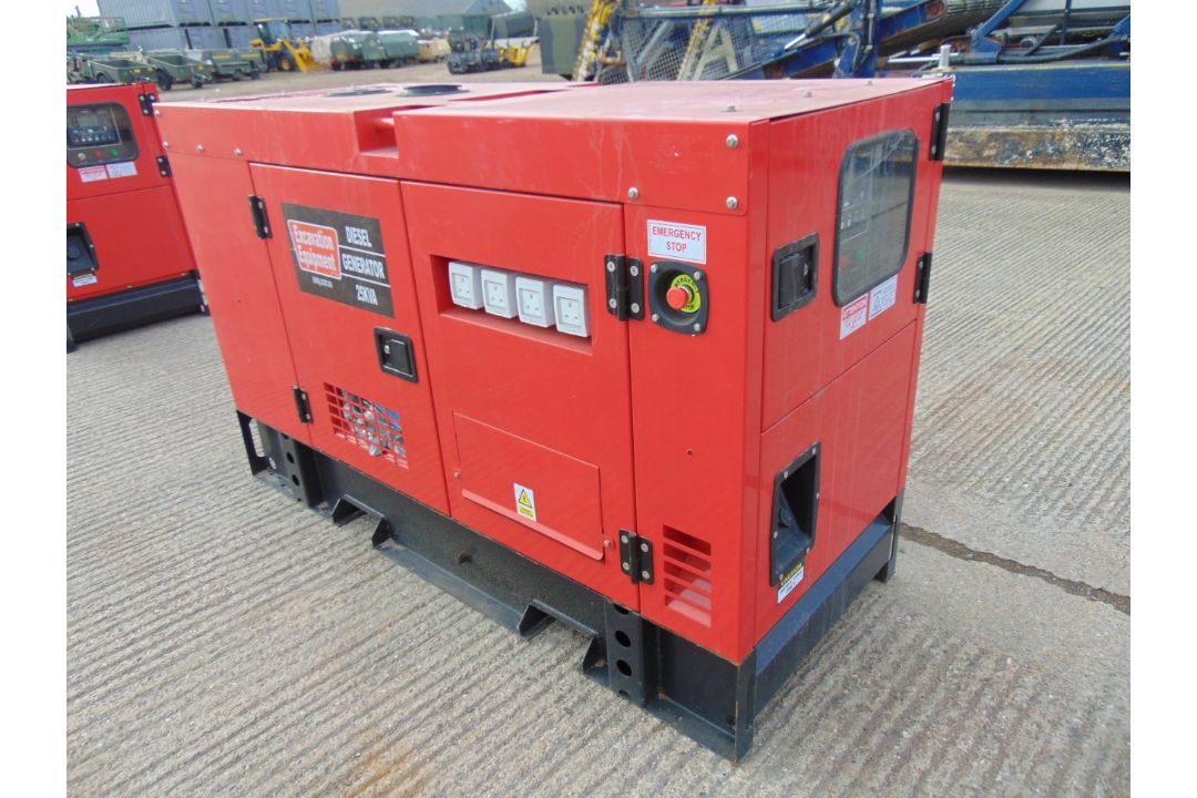 2022 UNISSUED 25 KVA 3 Phase Silent Diesel Generator Set - Image 6 of 17