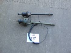 2x Land Rover Antennas c/w Mounts etc
