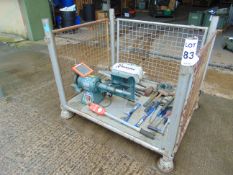 1x Stillage of Workshop Tools inc Grinder, Torque Wrench etc