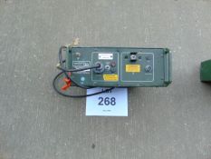 Clansman 240 Volt 14-28 Volt Static Power Supply Unit c/w Leads