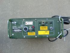 Clansman 240 Volt 14-28 Volt Static Power Supply Unit c/w Leads