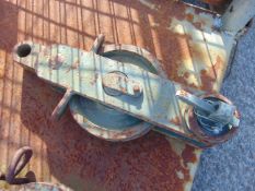 10.5 tonne Snatch block, as used on CVR(T) Samson Recovery Vehicle