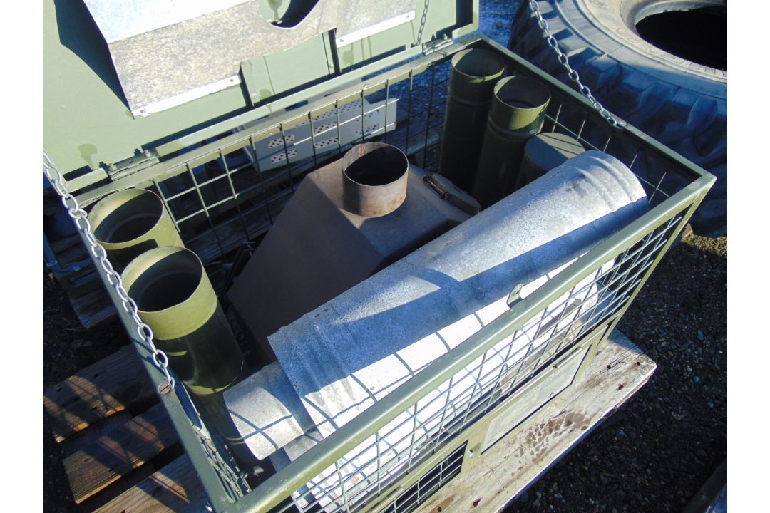Ex MOD GHSIII Tent Garage Workshop Diesel Heater - Image 5 of 9