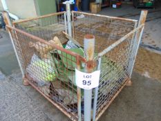 1x Stillage of Canvas sheets, Covers etc