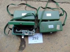 4x PYE UK PTC 405 Field Telephones