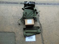 Clansman UK/RT 320 HF Transmitter Receiver c/w Spare Batteries etc