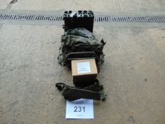 Clansman UK/RT 320 HF Transmitter Receiver c/w Spare Batteries etc