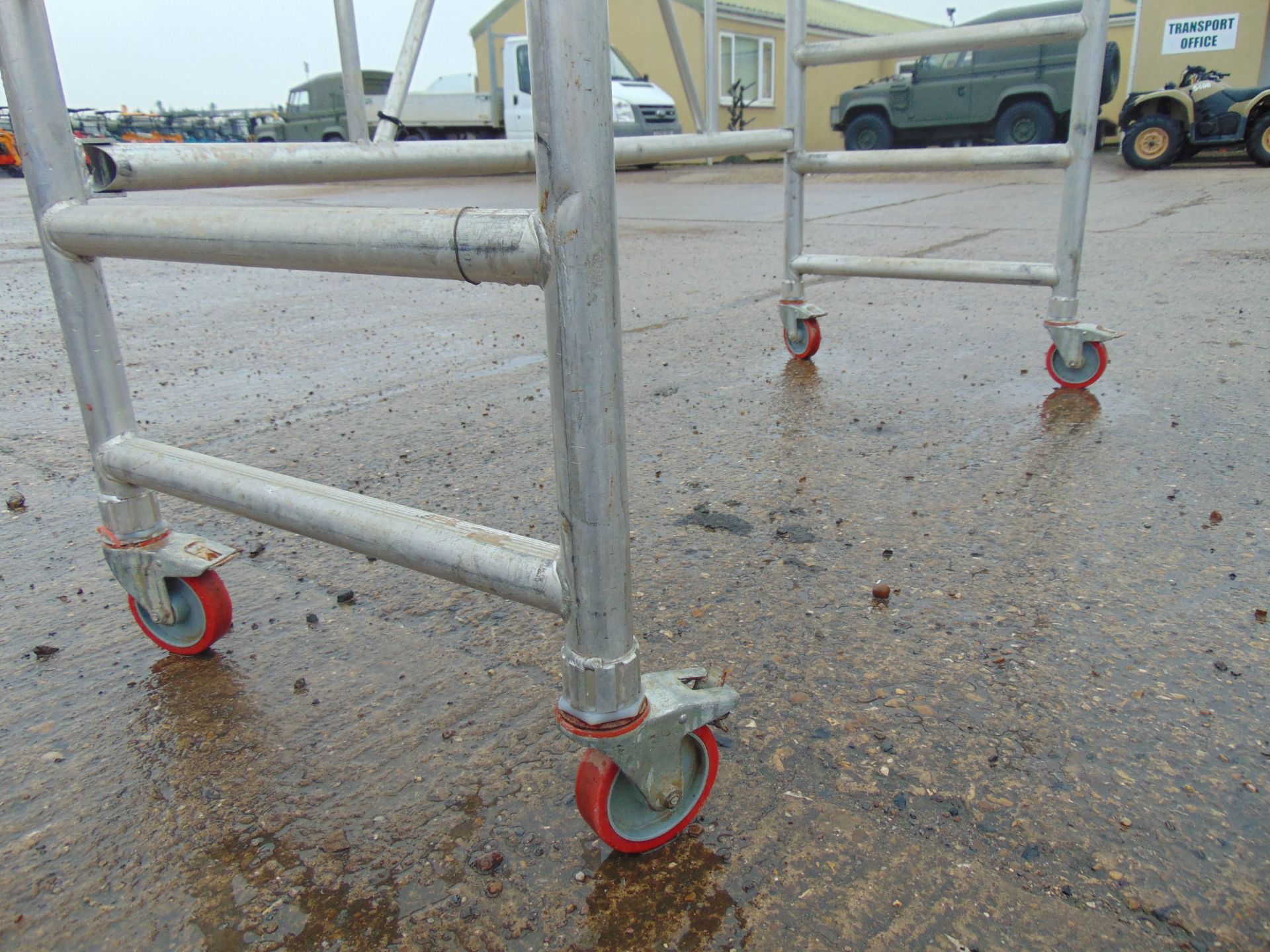 Aluminium Fold Out Scaffold Tower - Image 4 of 6