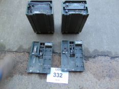 2x Clansman Intelligent Battery Management Unit c/w Battery Tray and Leads