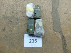 4x Clansman 4watt RF Selector Units as shown