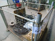 1x Stillage of Clansman Radio Cables etc