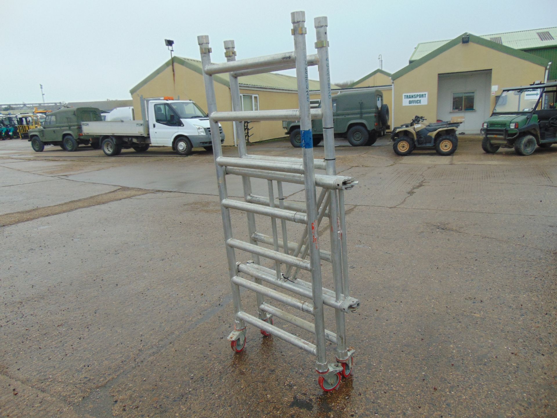 Aluminium Fold Out Scaffold Tower - Image 5 of 6