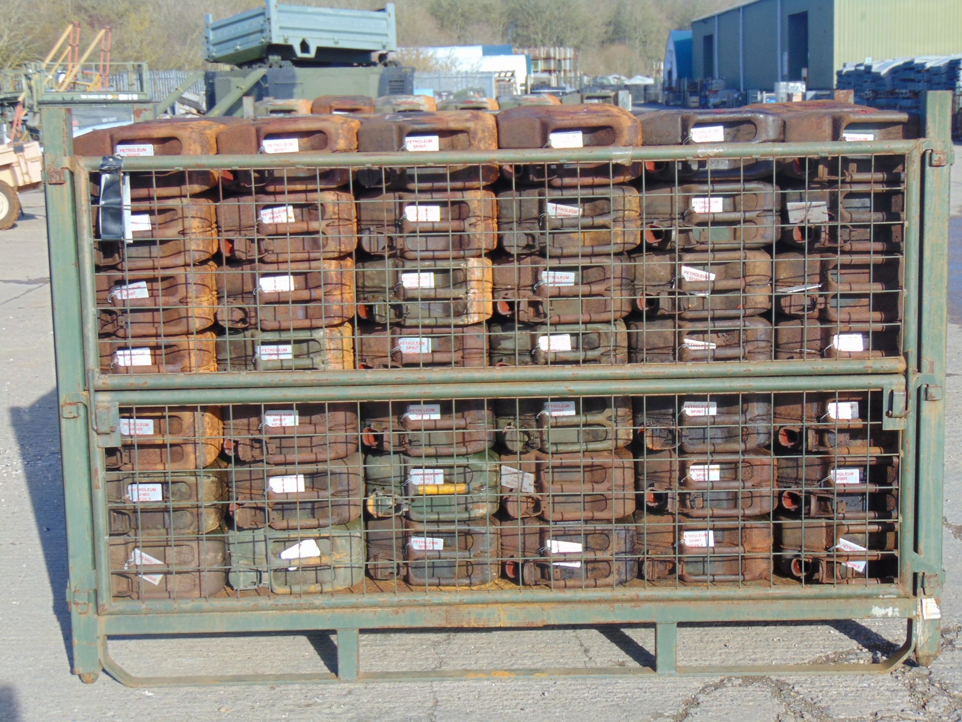 84 x British Army WD War Department 20L Jerry Cans