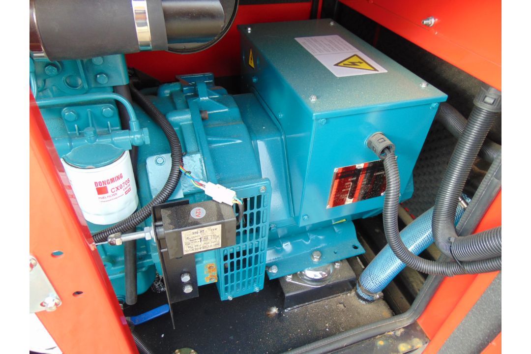 2022 UNISSUED 25 KVA 3 Phase Silent Diesel Generator Set - Image 12 of 17