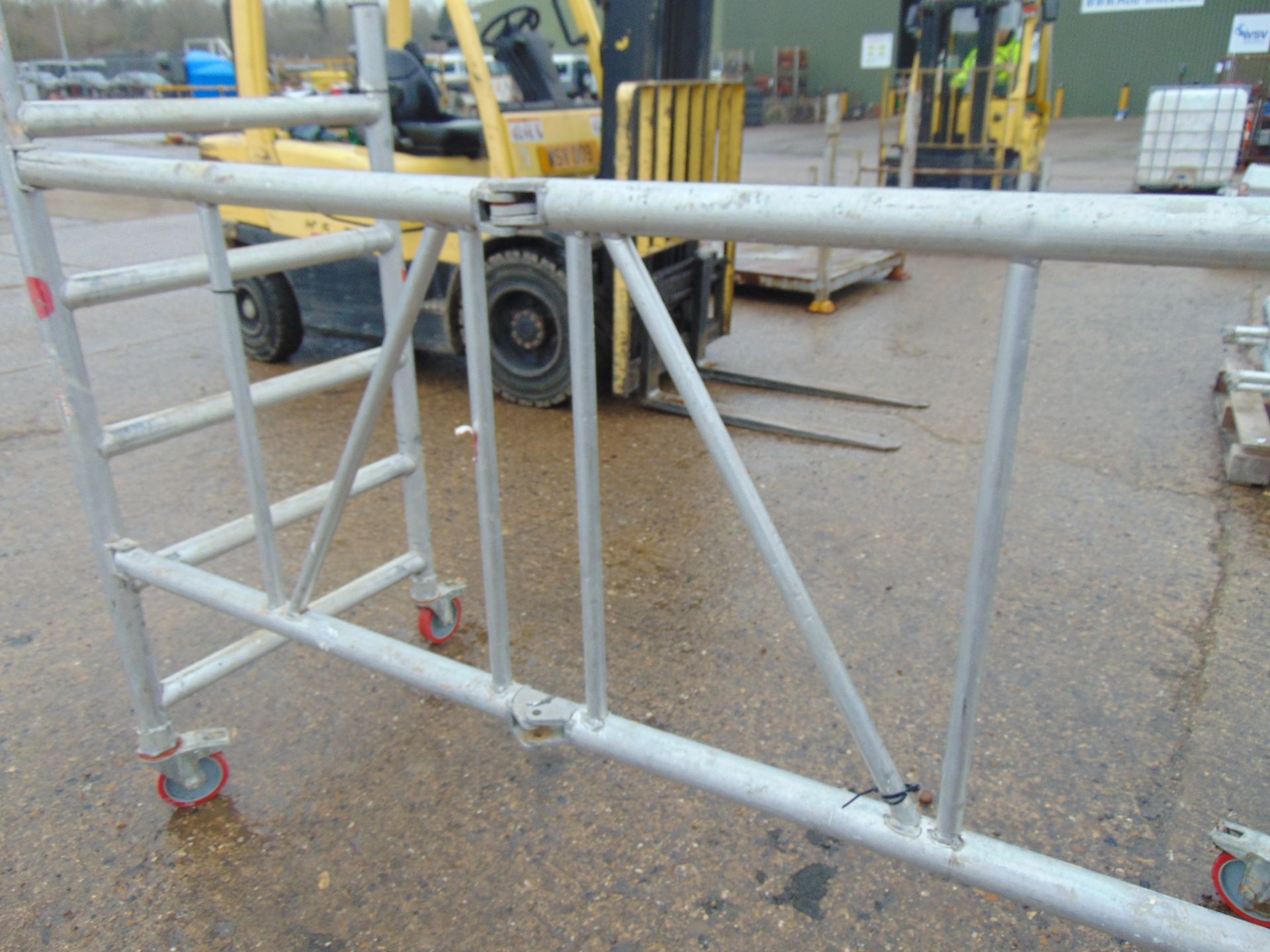 Aluminium Fold Out Scaffold Tower - Image 3 of 6