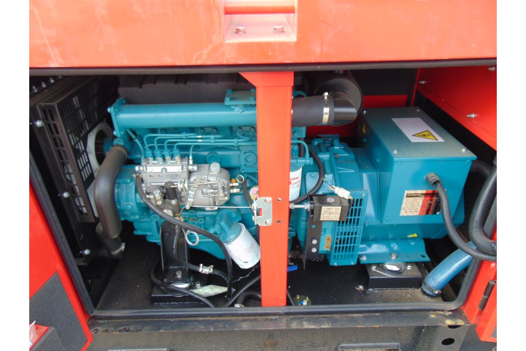 2022 UNISSUED 25 KVA 3 Phase Silent Diesel Generator Set - Image 10 of 17