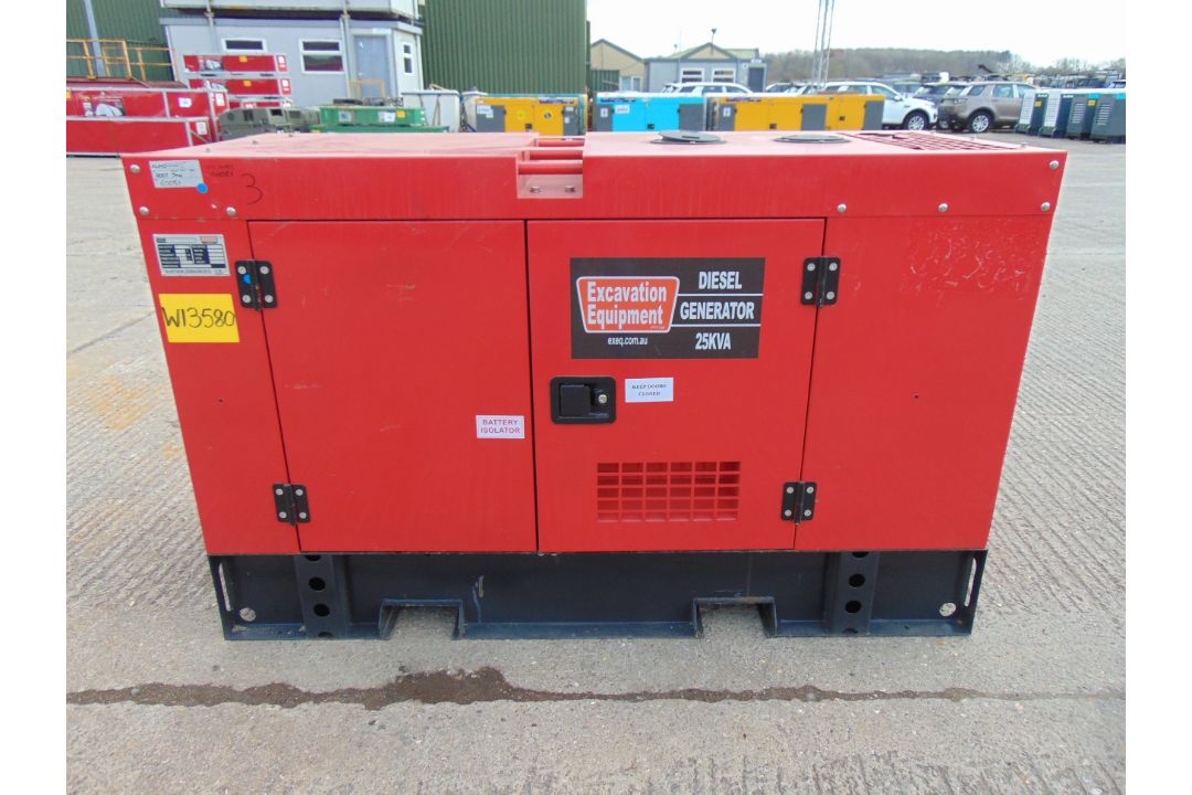 2022 UNISSUED 25 KVA 3 Phase Silent Diesel Generator Set - Image 4 of 17