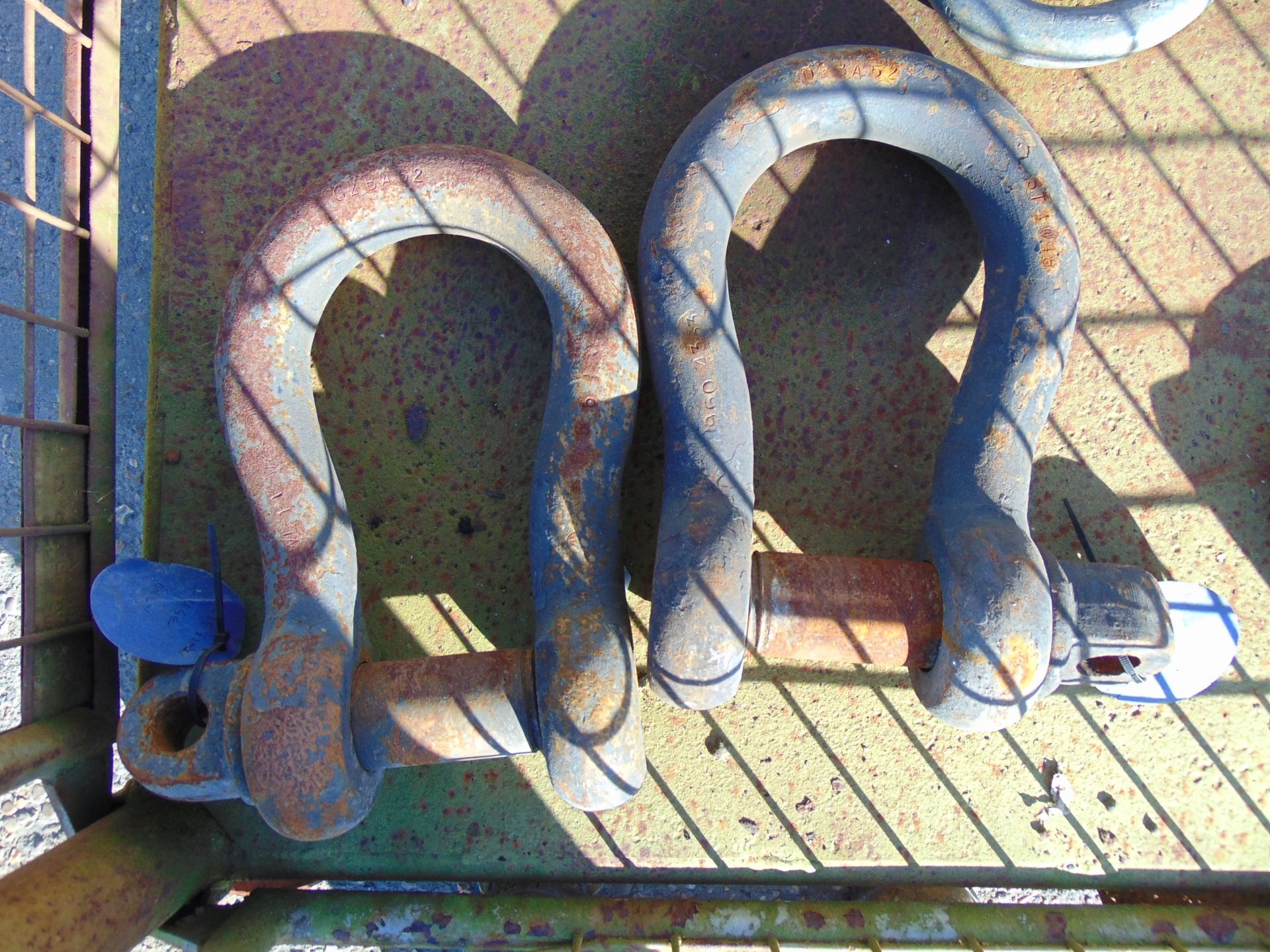 Large Bow Shackles, 2 Leg Wire Rope Assy etc - Image 3 of 7