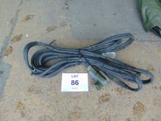 Extra Long (Approx 20-30m) Inter Vehicle Nato Jump Start Lead will Jump start a Tank