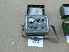 Clansman Test set Radio Condition c/w Leads etc