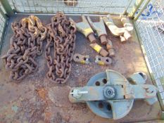 Foden Recovery Tools Snatch block, Chains, Cups etc