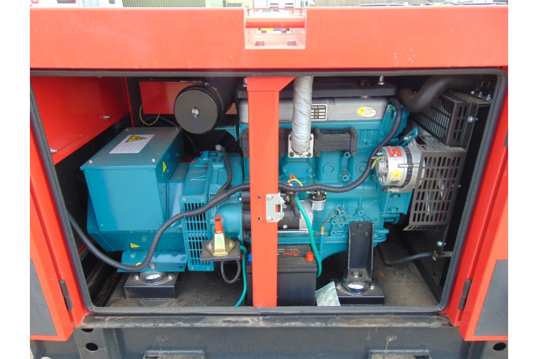 2022 UNISSUED 25 KVA 3 Phase Silent Diesel Generator Set - Image 13 of 17