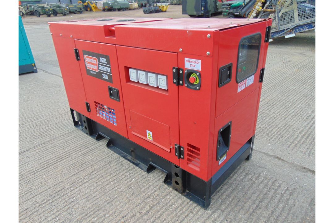 2022 UNISSUED 25 KVA 3 Phase Silent Diesel Generator Set - Image 6 of 17