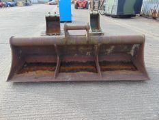 Lemac 2.4m Excavator Bucket 80mm Pin