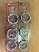 6X SILVA TYPE 4/54 W10 MAP READING COMPASS NATO MARKED