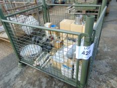 1x Stillage of New Unissued FV Combat Engineer Tractor Spares as Shown