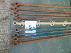 HD GROUND ANCHOR WINCHING ANCHOR SET PLUS 8 PINS