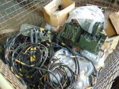 1x Stillage of FV Control Boxes Cables etc