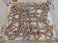 14 x Heavy Duty 3 tonne Recovery Chains