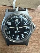 CWC 0552 ROYAL NAVY ISSUE SERVICE WATCH NATO MARKS DATE 1989