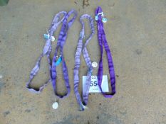 4x Spanset Winching Strops
