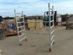 Aluminium Fold Out Scaffold Tower