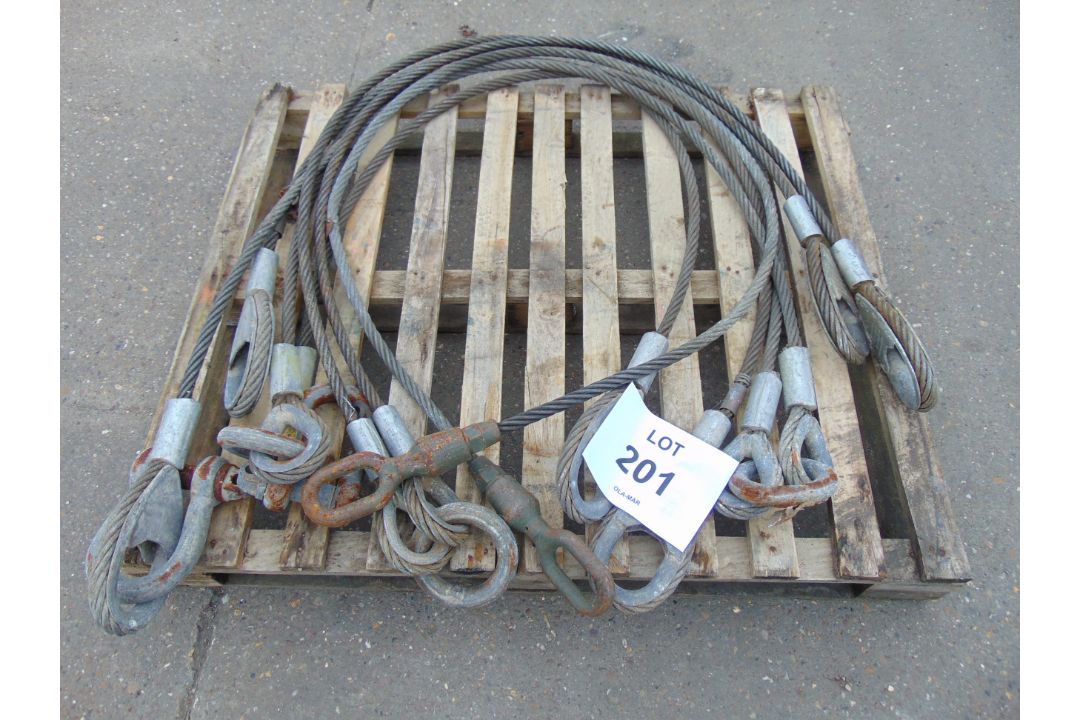 Heavy Duty Wire Rope Slings - Image 1 of 3